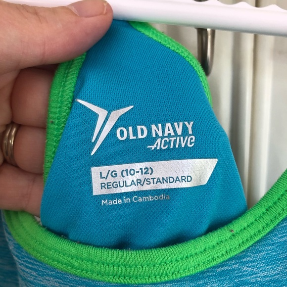 ππ2/$20 Old Navy Active Go Dry girls tank top - Picture 8 of 8